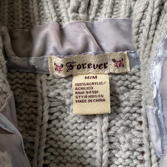 Forever 21 Sweater Sz M - Picture 3 of 4